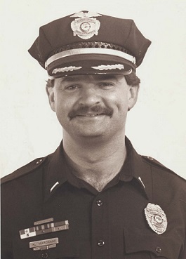 Afred Marchand in his public safety uniform. 