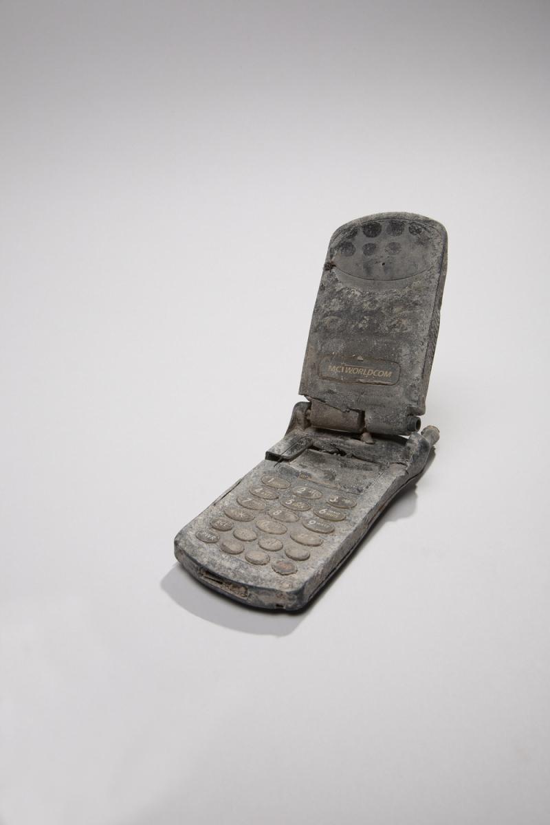 Andrea's cell phone that she used to call her fiancé. 