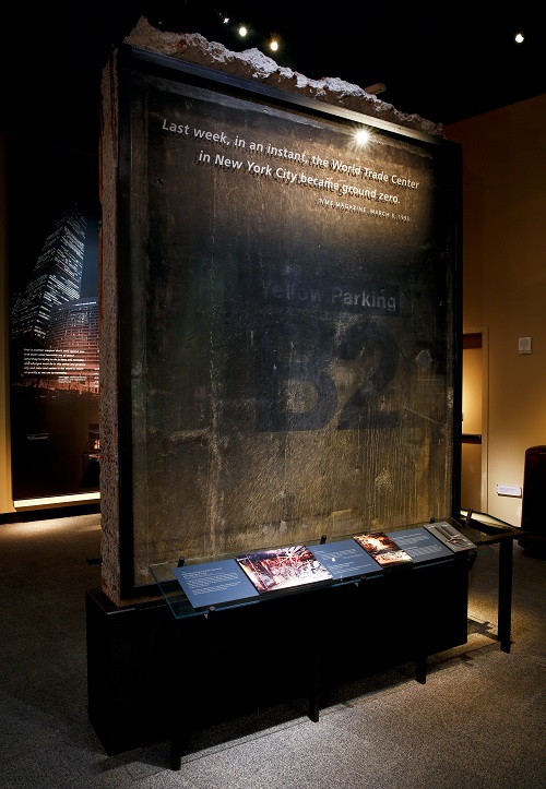 Recovered from the World Trade Center site after Sept. 11, 2001. Collection 9/11 Memorial Museum, Courtesy of the Port Authority of New York and New Jersey.
