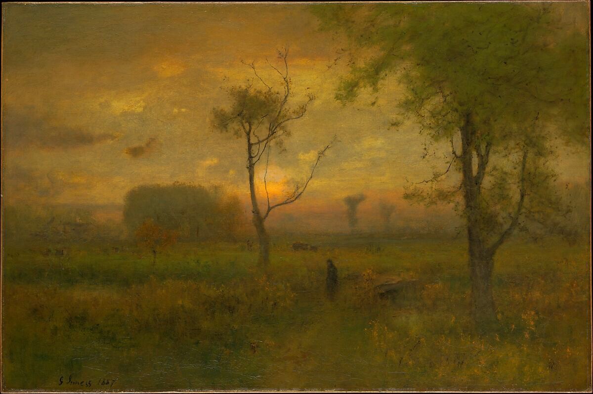 George Inness, "Sunrise," 1887