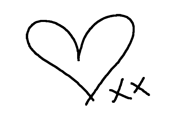 A sketch of a heart was the one millionth signature left on the Signing Steel at the Museum. Two X’s—representing kisses—were sketched to the right of the heart.