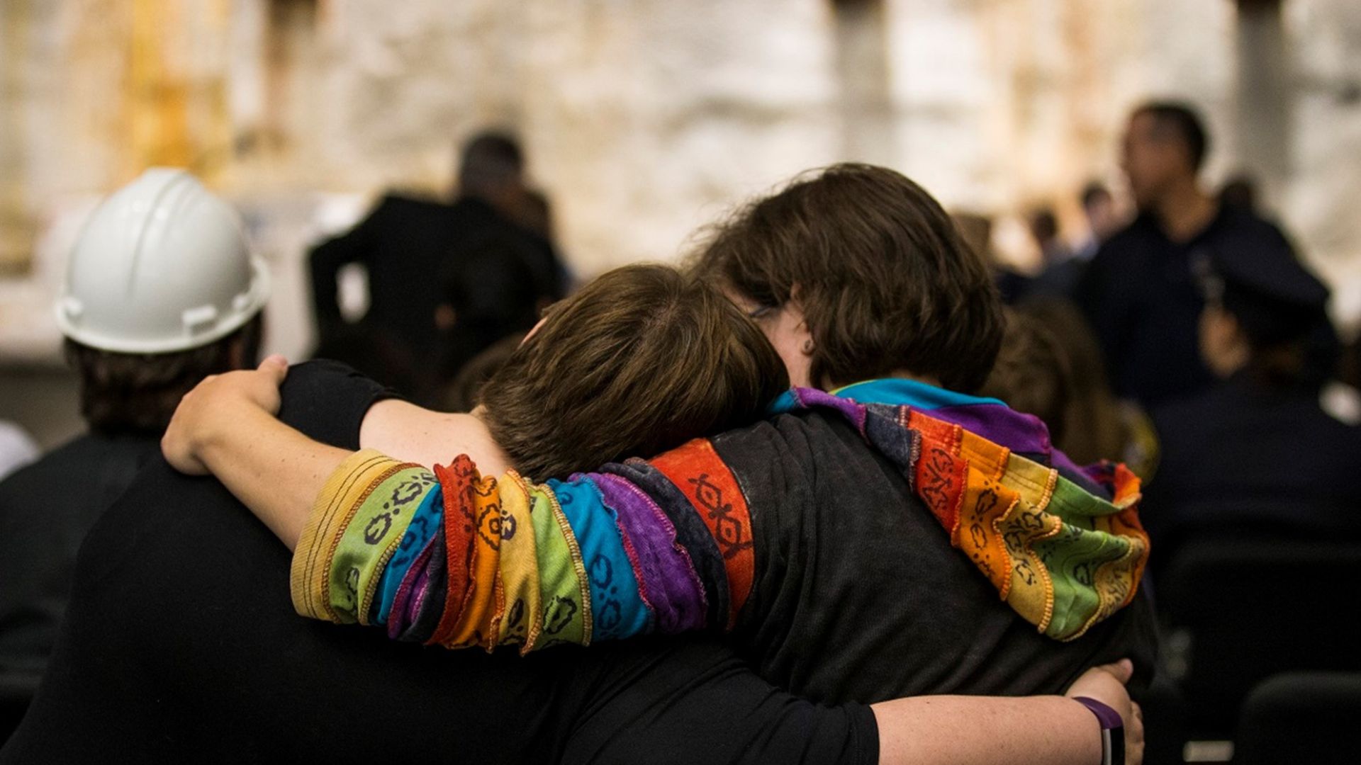 Alt text of a family