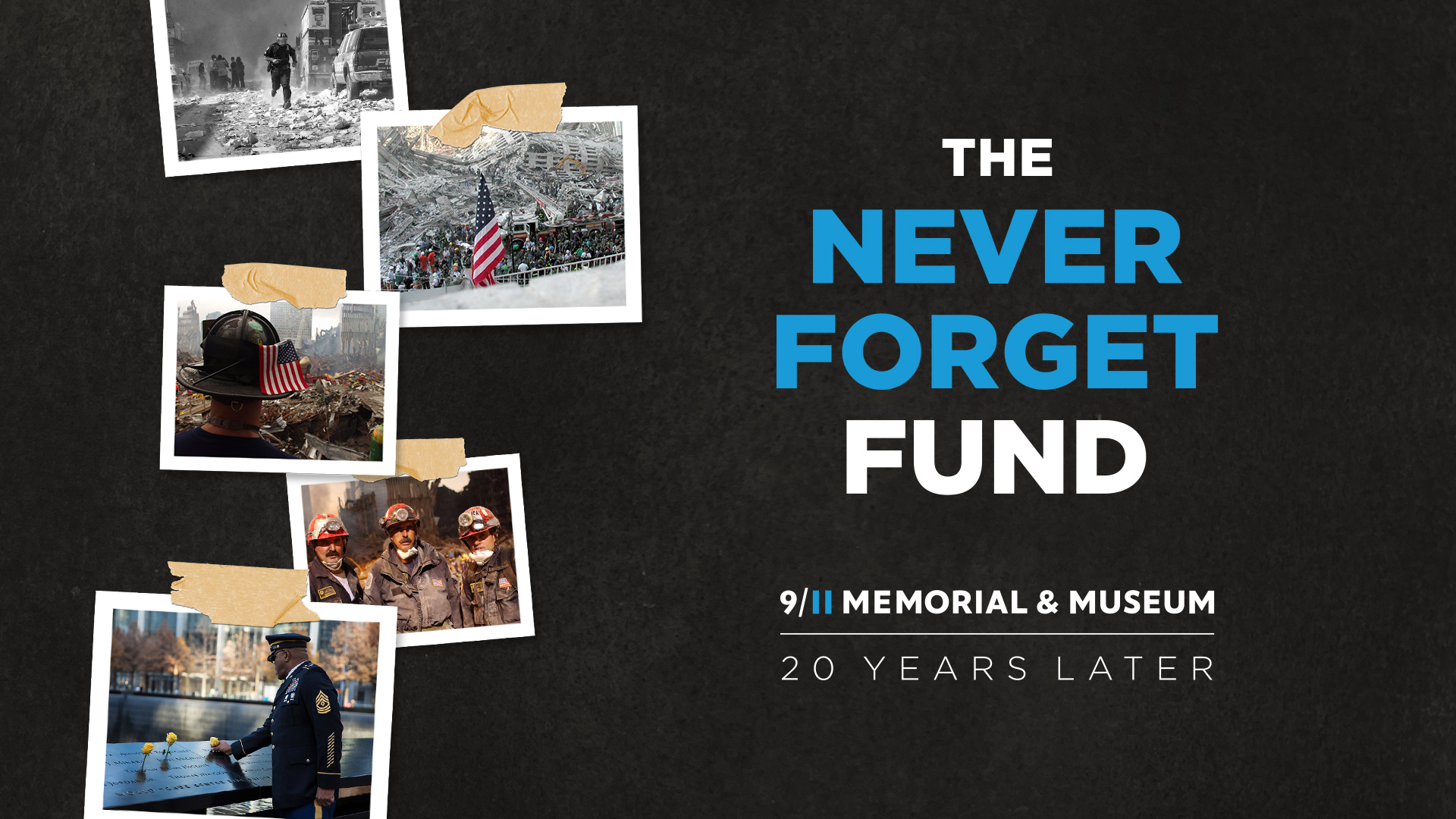 The Never Forget Fund logo image