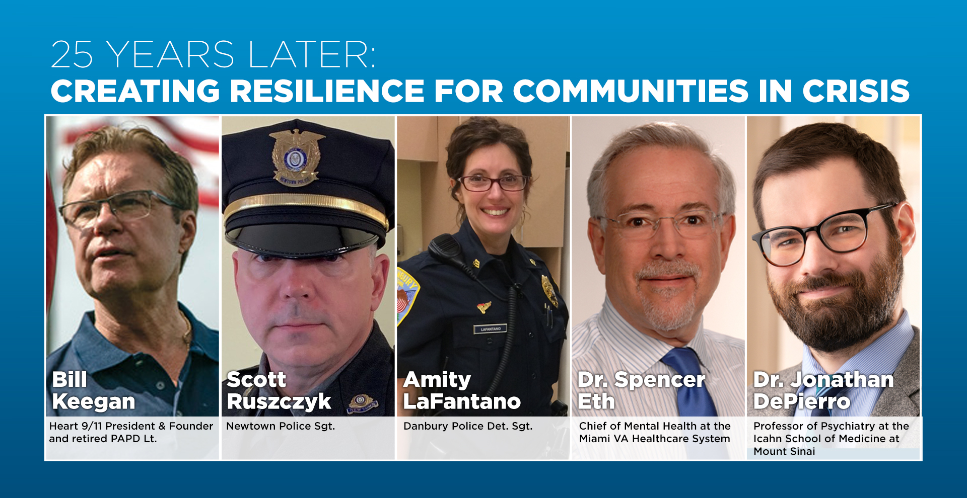 Creating Resiliency with speaker headshots