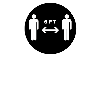 social distancing icon