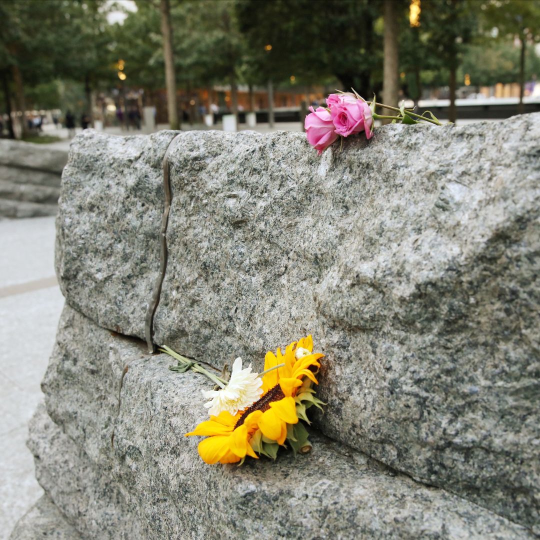 Flowers on the Memorial Glade