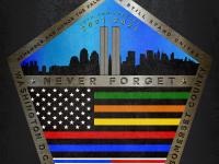 9/11 20th Anniversary Patch, size: 10 by 11 inches, resolution: 300