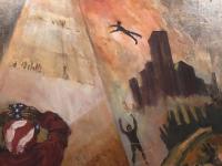 Never Forget, Nelson Milder, oil on canvas