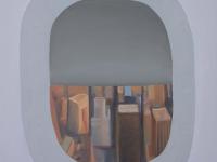 A view from American Airlines Flight 11 Window looking East. 