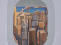 A view from American Airlines Flight 11 Window looking East. 