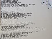 Painting poem ink paper