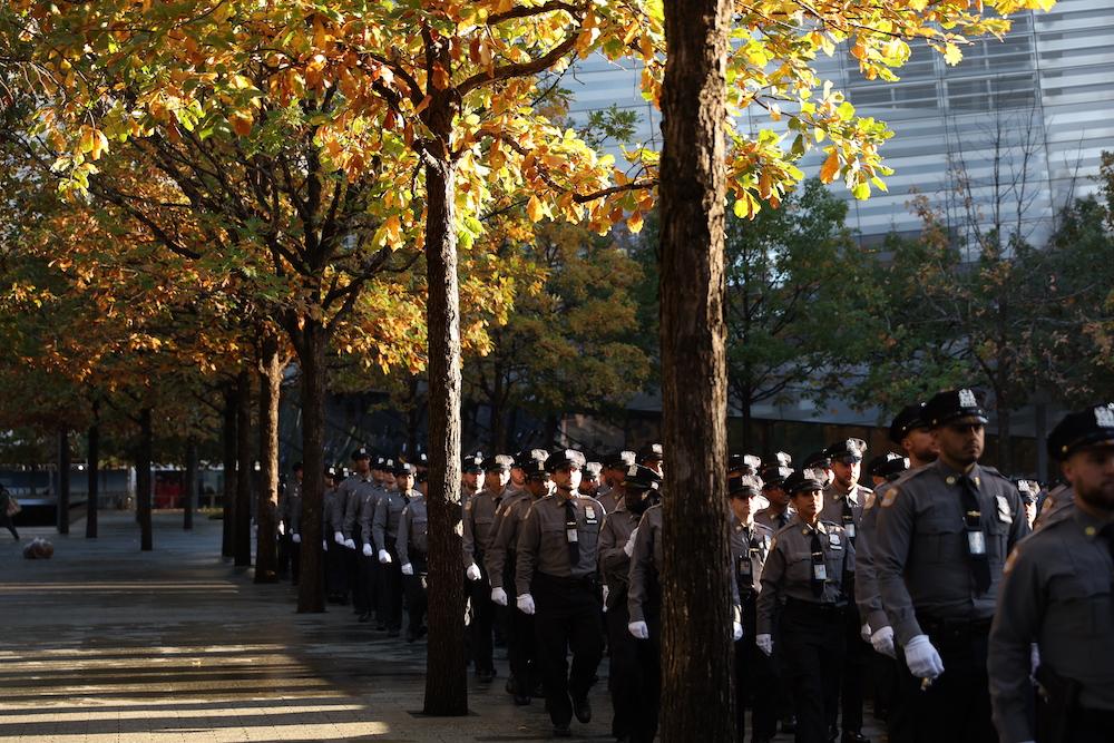 Ceremony on the plaza