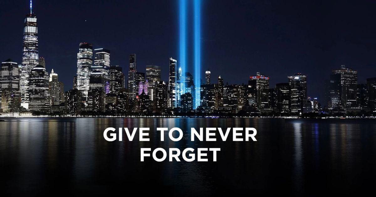 Tribute in Light art installation beams up from Manhattan skyline